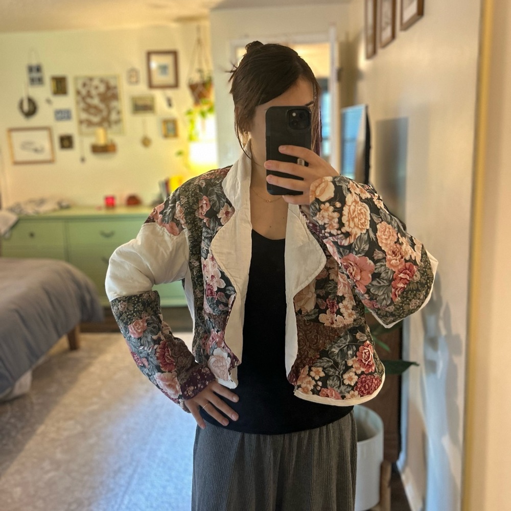 Handmade Quilted Jacket - Picture 2 of 6